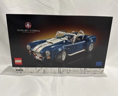 Lego 10357 ICONS Shelby Cobra 427 S/C 1241 pcs Sealed! Ships NOW