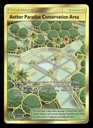 Aether Paradise Conservation Area Hidden Fates: Shiny Vault SV87/SV94 NM Pokémon