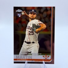Corbin Martin 2019 Topps Chrome Update #60 Rookie Houston Astros Card MLB. rookie card picture