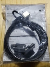 NEW Kensington MicroSaver Laptop Security Cable Lock with 2 Keys each
