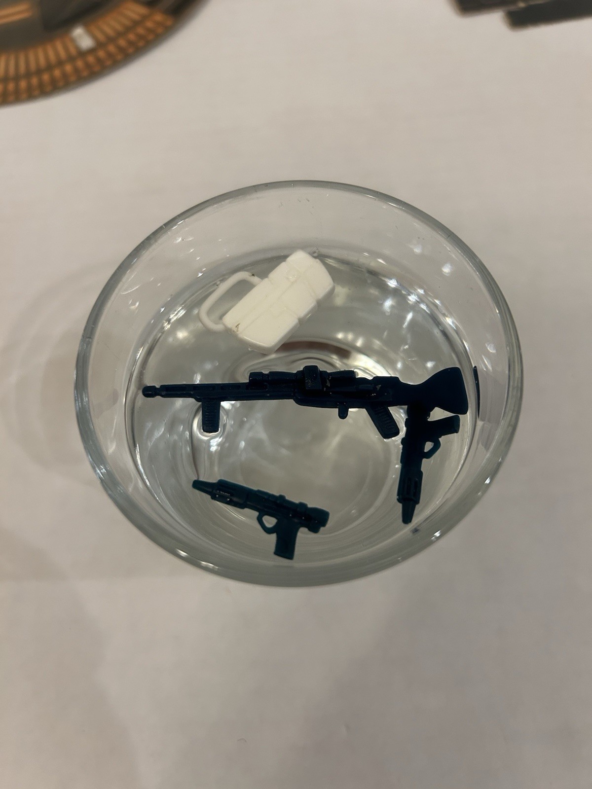 STAR WARS CLOUD CITY PLAYSET BACKDROP W FOOT PEGS & FIGS KENNER VINTAGE 1980 ESB