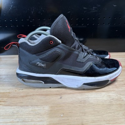 Nike Air Jordan Stay Loyal 3 Black Varsity Red White Grey FB1396-006 Men's 8.5