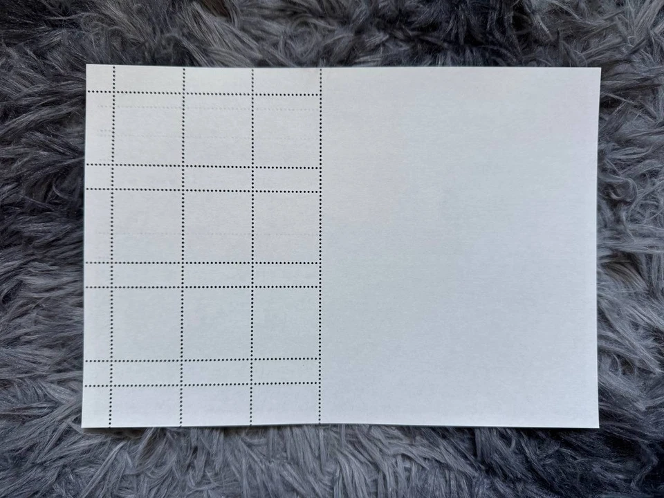 Postage Stamps «Kremlin» ILLEGAL. FULL BLOCK. War Ukraine 2025 - Image 2 of 4