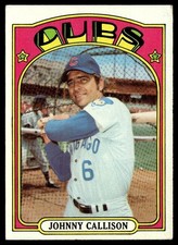 1972 Topps Johnny Callison   - Chicago Cubs #364