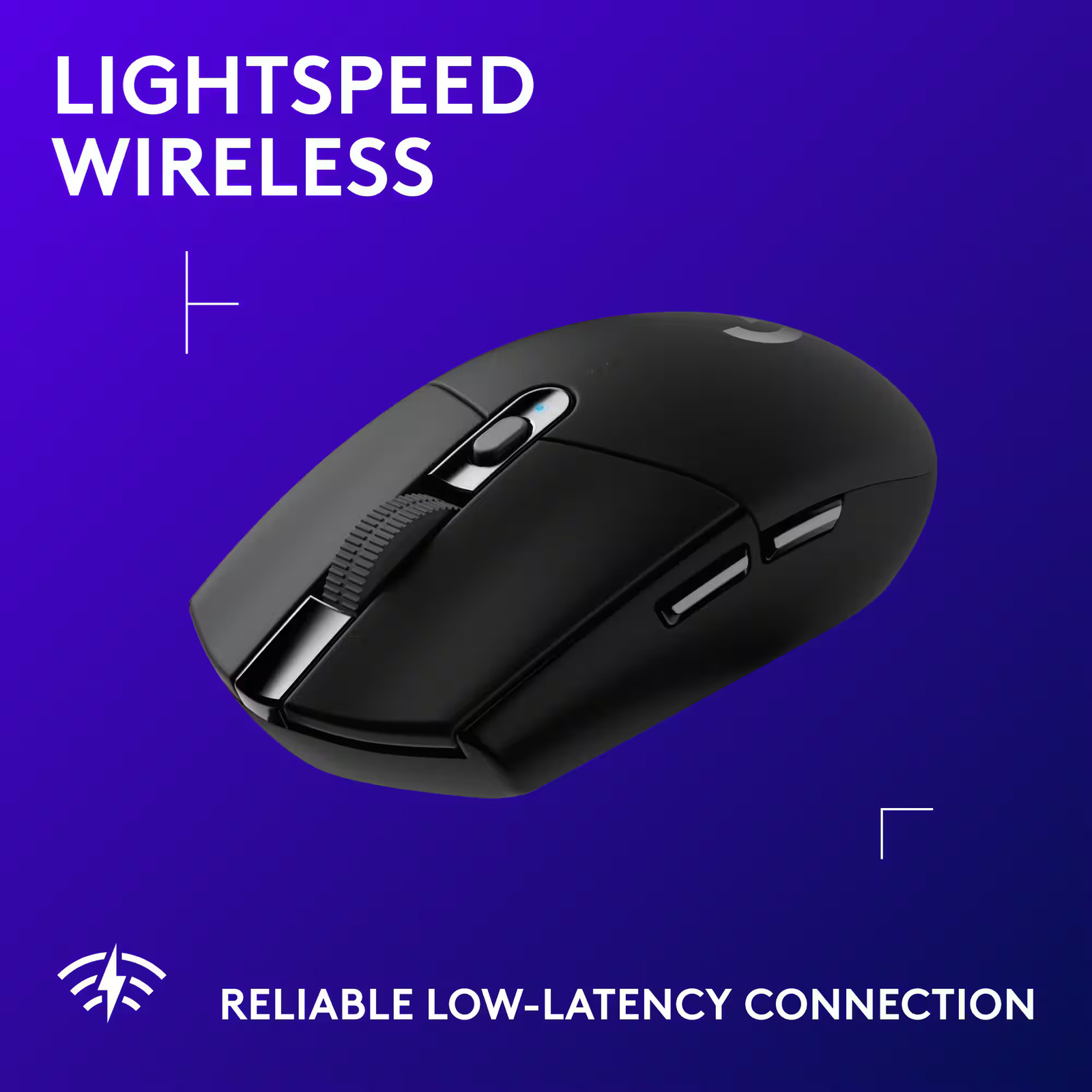 Mouse inalámbrico Logitech G305 LIGHTSPEED Óptico para juegos con 6 botones programables, imagen 3