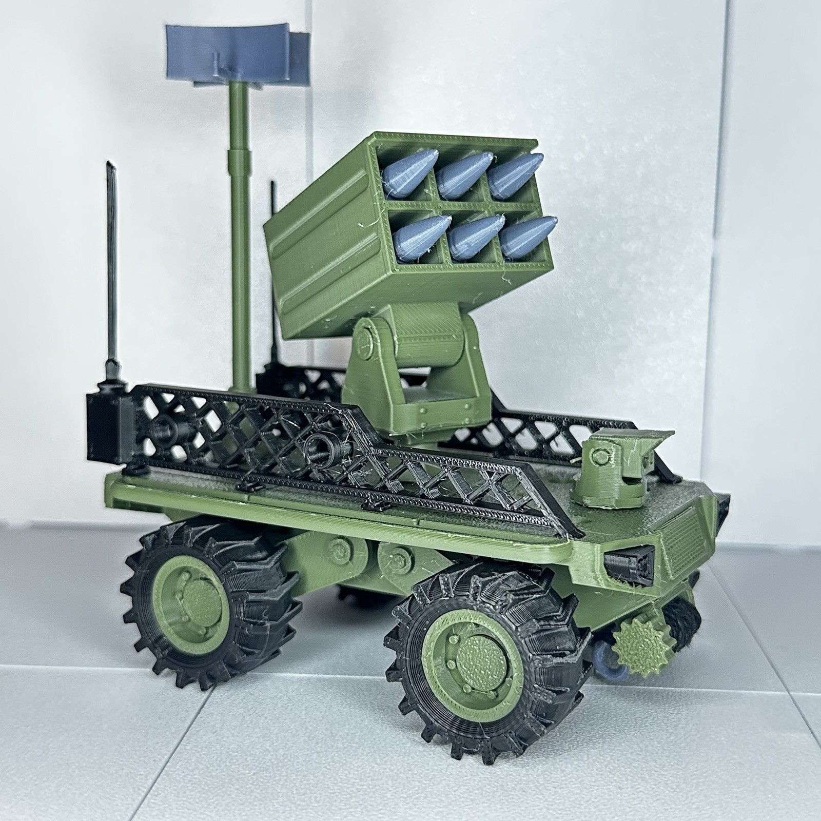 Gi Joe Custom Vehicle - Modular Assault Terrestrial (MAT) Drone Vehicle