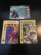 Overpower TCG Brainiac Character card Mental Control Brain Drain