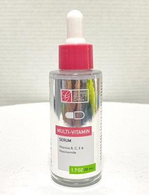 Global Beauty Care Multi-Vitamin Serum 1.7fl Oz Moisturizes & Hydrates Skin