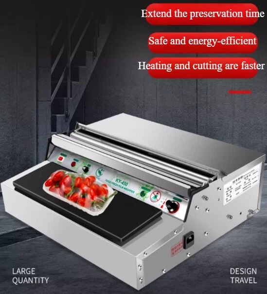 Electric  Commercial Manual Cling Film Wrapper or Cling Film Cutter 25-45cm ⭐ - Image 2 of 4