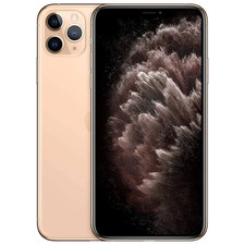 Apple iPhone 11 Pro Max 256GB Matte Gold Good Condition Unlocked iOS Smartphone