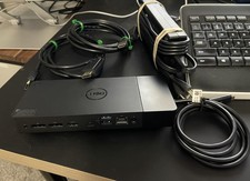 Dell WD19 Docking Station  with 180W Power Supply  two 6ft DP to HDMI Cables