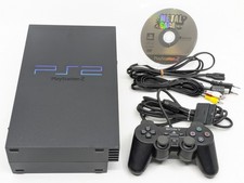 Sony PS2 Black SCPH-50000 NTSC-J Console Tested Working w/ Controller METAL SAGA