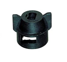 Pack of 25 -  Quick TeeJet Black Nylon Cap For Flat, TP & XR Style Spray Tips
