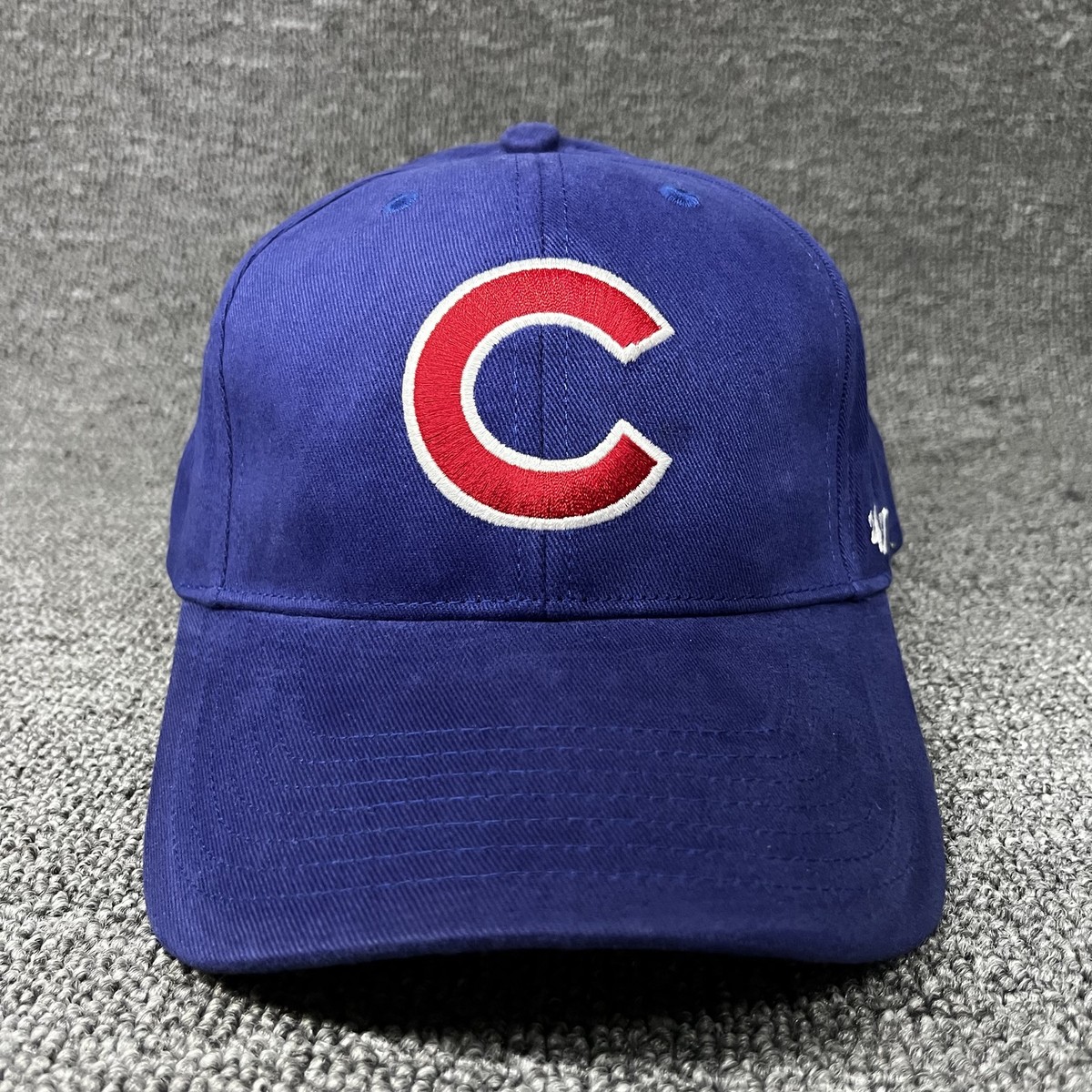 Chicago Cubs '47 MVP Hat MLB Blue Adjustable Hook & Loop Structured Cap NEW