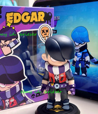 Modellino Supercell Studio Brawl Stars Edgar Classic 12 cm 1/6 nuovo giocattoli