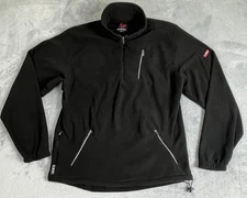 SCOTTeVEST 1/4 Zip Micro Fleece Pullover Jacket Sz M TEC Vented Travel Security