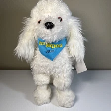 RARE Hotel for Dogs Juliet White Poodle plush 14” 2008 FAO Schwarz