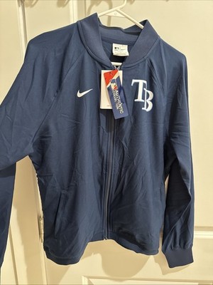 Women s Nike Tampa Bay Rays DriFit Track Jacket Size Medium