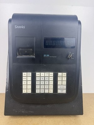 SAM4S ER-180 Registrierkasse Kasse BESCHREIBUNG LESEN Einschalten mit Schlüssel