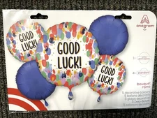 Good Luck Balloon Set - Multicolor and Blue