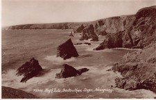 High Tide Bedruthan Steps Newquay Cornwall RP Postkarte