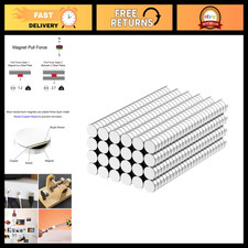 600 Pack Small Round Disc Magnets - N52 5x2mm Mini Cylinder Magnets for Office,