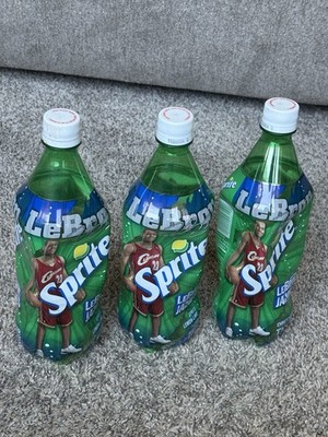 LeBron James 2003 Sprite Rookie Year First Sprite Bottle Ever Sealed