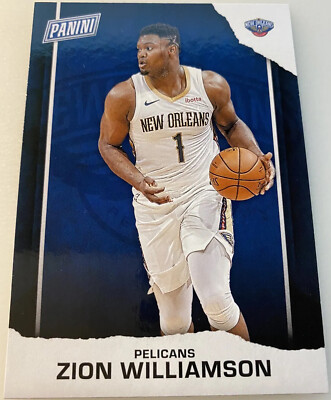 2021 Panini Father's Day Zion Williamson #BK6 New Orleans Card!