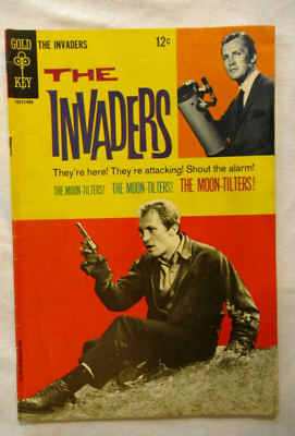 The Invaders #3 The Moon Tilters 12c Gold Key 1968