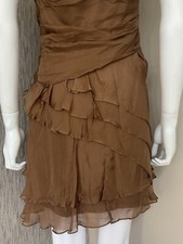 Robe De Cocktail ABS By Allen Schwartz Noir - Dos Nu Sweetheart, Taille 10, Neuve Avec étiquettes