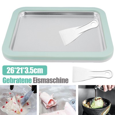 DIY Ice Cream Machine rolls maker Eis Rollmaschine für Kinder Familie26*21*3.5cm