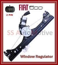 FOR FIAT 500 ABARTH 500 595 695 DRIVER SIDE FRONT RIGHT WINDOW REGULATOR & MOTOR
