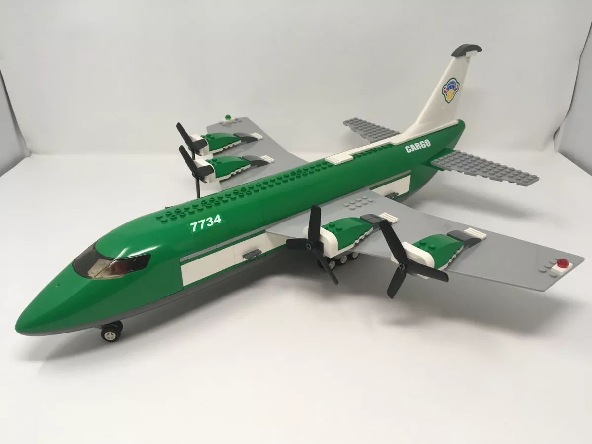 Lego 7734 Cargo Plane City aircraft airplane ONLY the plane |