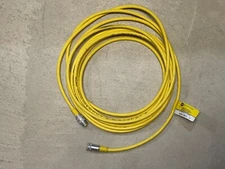 NEVER USED 6m TPC WIRE & CABLE 63440,  M/F, 4 pin,  M12 Cable