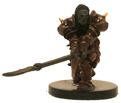 Orc Warchief #37  Lords of Madness D & D Mini