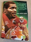 1984 USFL Philadelphia Stars Media Guide, 2nd Year,Kelvin Bryant on Cover — photo 1