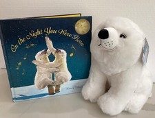 On the Night You Were Born Polar Bear Plush 10 Book by Nancy Tillman NEW