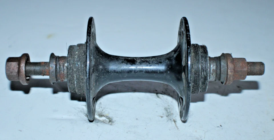 Cubo traseiro de bicicleta Origin8 flip-flop engrenagem fixa 32H 120mm porca/parafuso pista de flange alta - Imagem 4 de 4