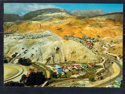E8527 Australia T Queenstown Lyell Highway (rough back) postcard
