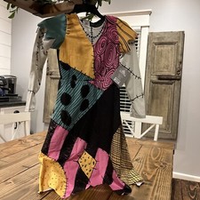 Disney PKS Sally Nightmare Before Christmas Dress Girl's 9/10 Long NEW AUTHENTIC