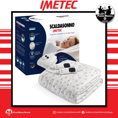 Imetec Sleep Warmer Adapt Warm Cotton Heat Blanket Mattress Cover Warmer