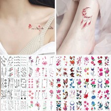 30pcs Women Tattoo Temporary Tattoos Sticker Fake Tatoo Body Art Waterproof Mini