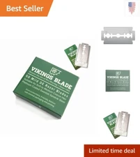 Sustainable Razor Blades - 50 Count - Eco-Friendly - Suitable for All Genders