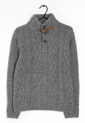 CELIO Strickpullover grau Gr. M