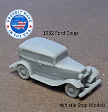 HO Scale 1932 Ford Coupe Set of 2