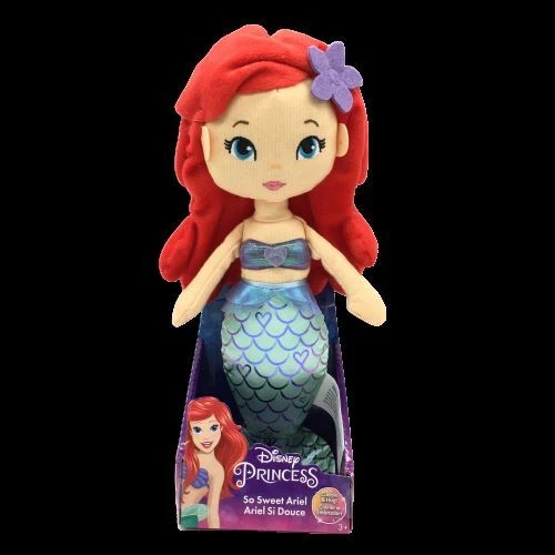 Disney Princess So Sweet Princess Ariel Plush Red Hair 13 in