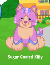 Webkinz Sugar Coated Kitty Virtual PET Adoption Code Only Messaged Webkinz Kitty