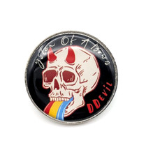System of A Down "DDevil" Heavy metal band Enamel Lapel Metal Badge Brooch Pin