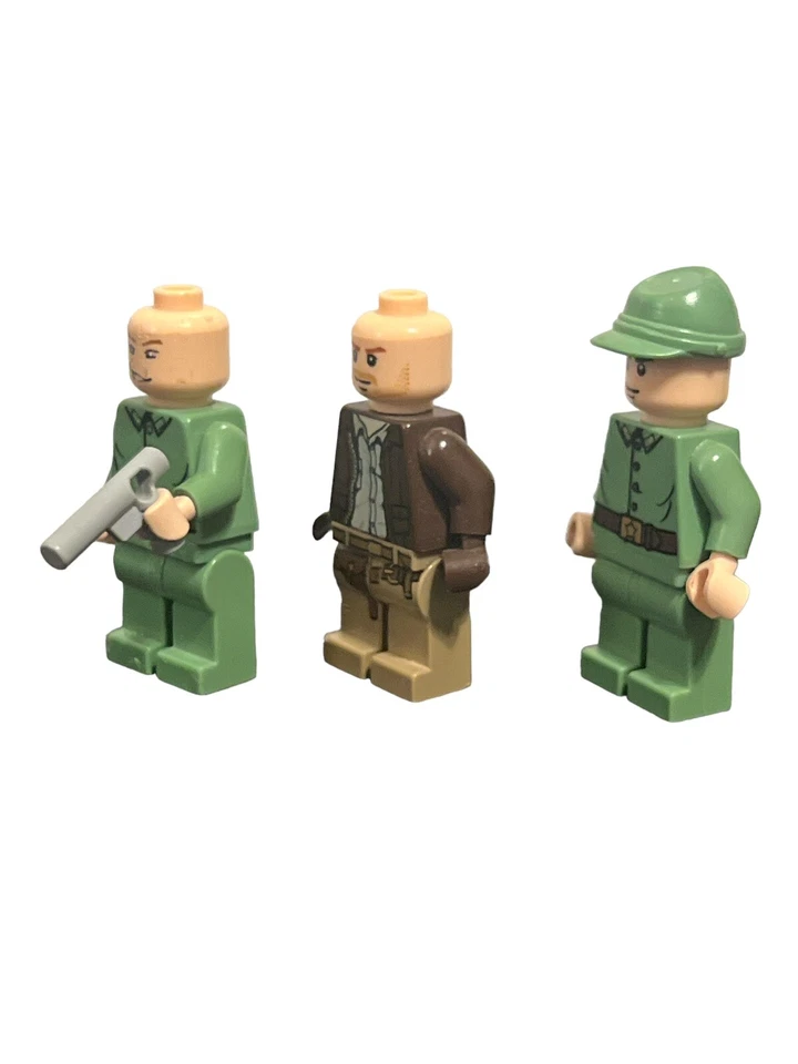 Lego Indiana Jones iaj001 2 guardias rusos iaj017 iaj013 e iaj019 minifiguras Foto 4 de 4
