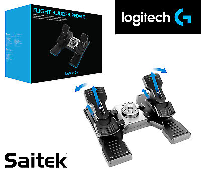 Logitech G Pro Flight Rudder Pedals ✓In-Hand✓ FAST SHIP